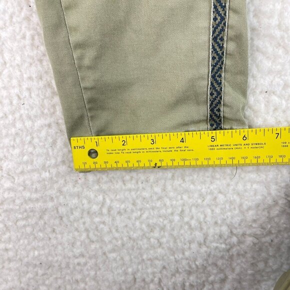 Anthropologie Tan‎ Chino Relaxed Straight Leg Pants Womens Casual Size 28 - Picture 9 of 16